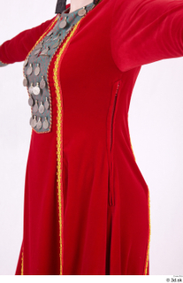  Photos Medieval Turkish Princess in cloth dress 1 Turkish Princess formal dress red dress upper body 0002.jpg